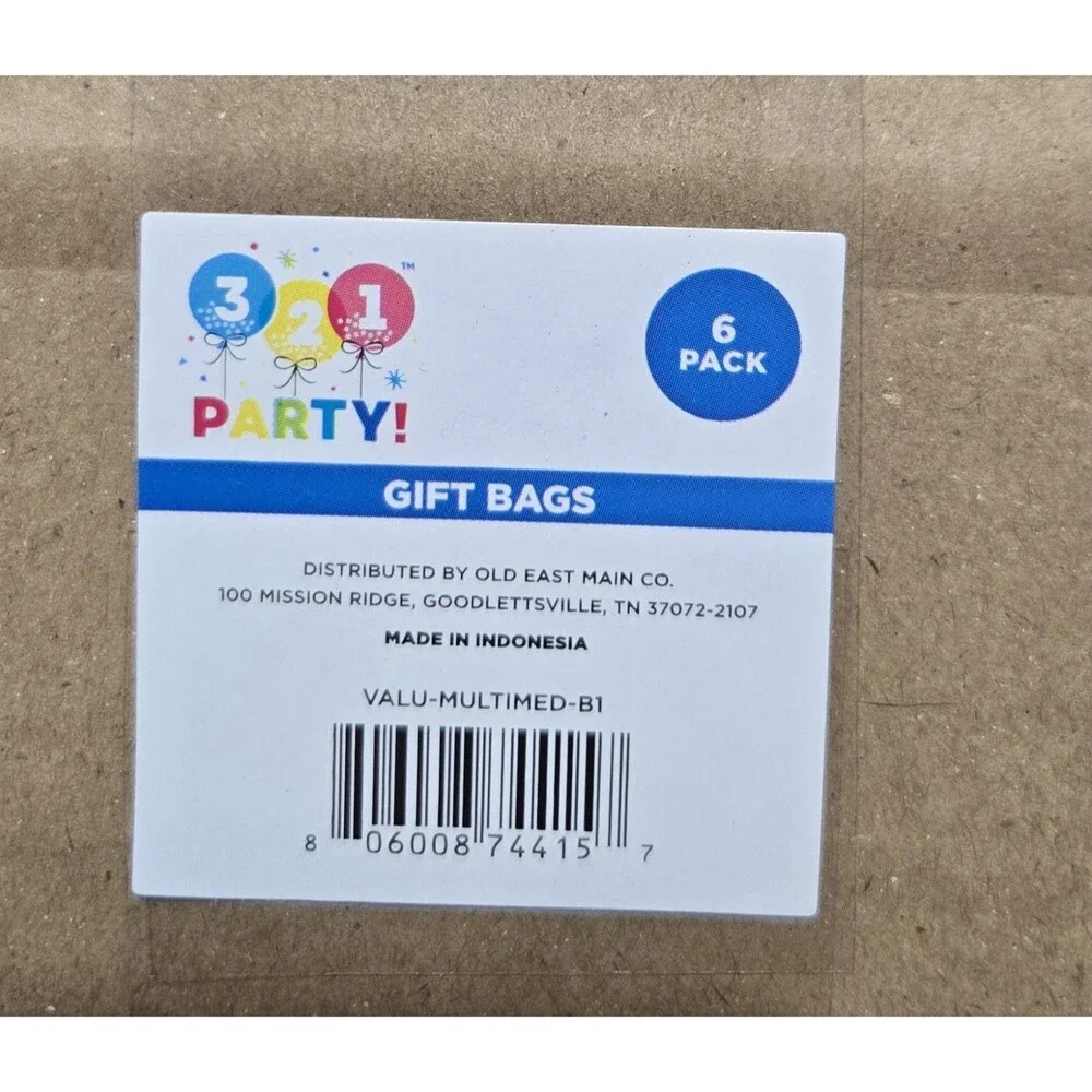 3-2-1 Party! Brown Kraft Paper  7